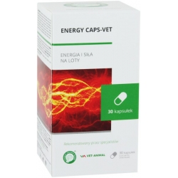 ENERGY CAPS-VET 30 SZT energia i siła na loty